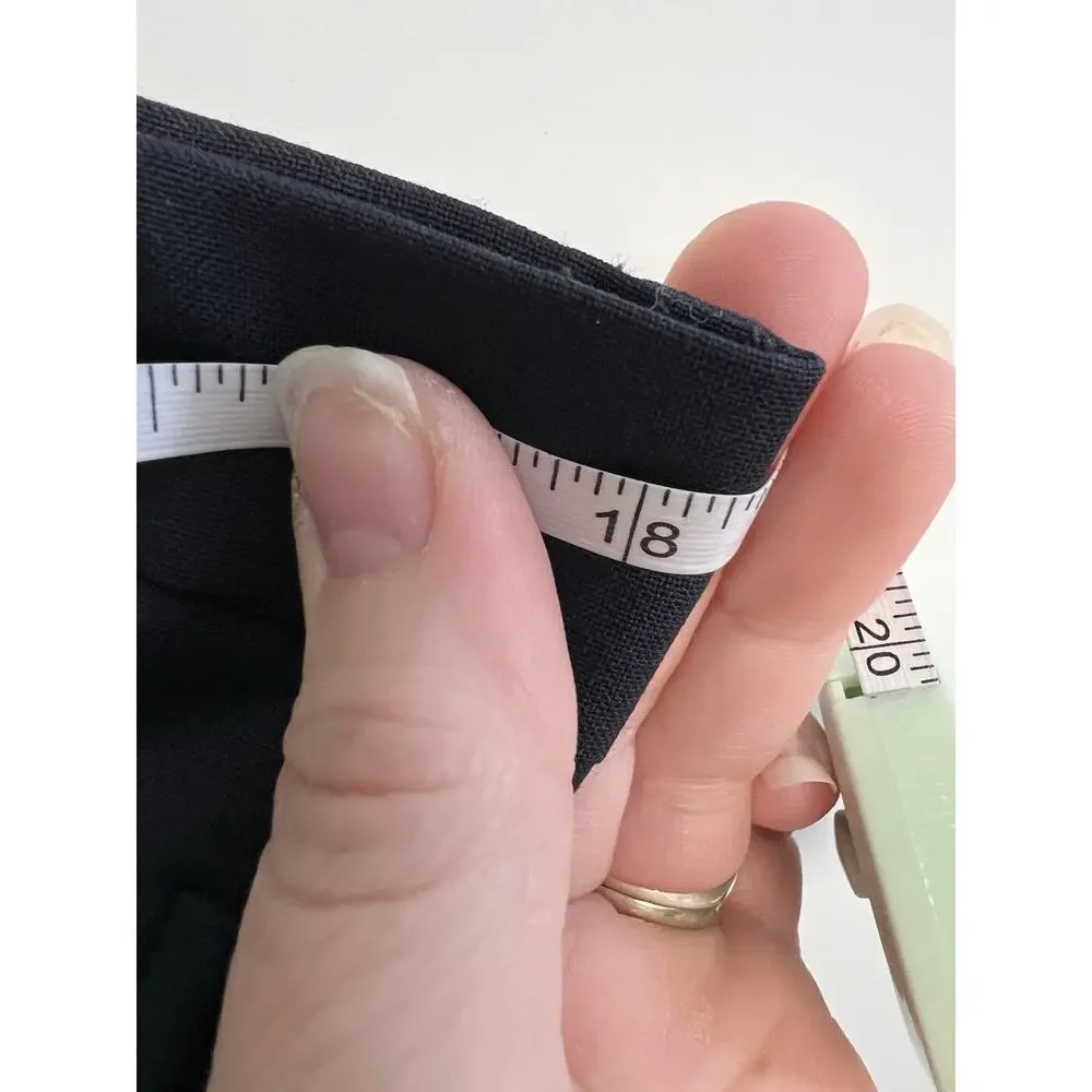 Ralph Lauren High Performance Wool Pants Mens 34x30.5 Black Trouser Front crease